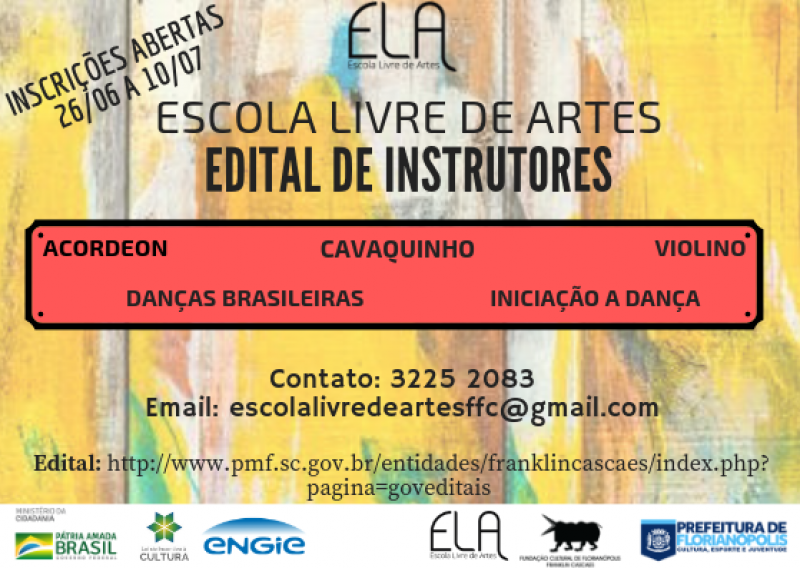 Prefeitura de Florianópolis divulga novo edital para instrutores da ELA