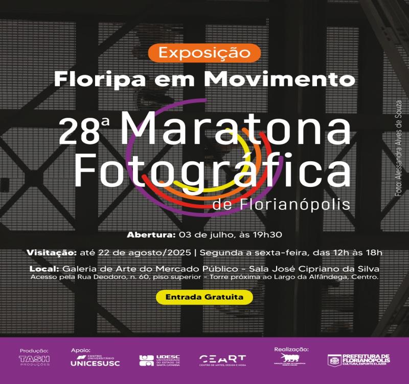 Exposição resultante da 28ª Maratona Fotográfica de Florianópolis