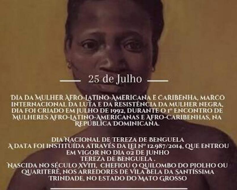 25 de julho - Dia Internacional da Mulher Negra Latino-Americana e Caribenha