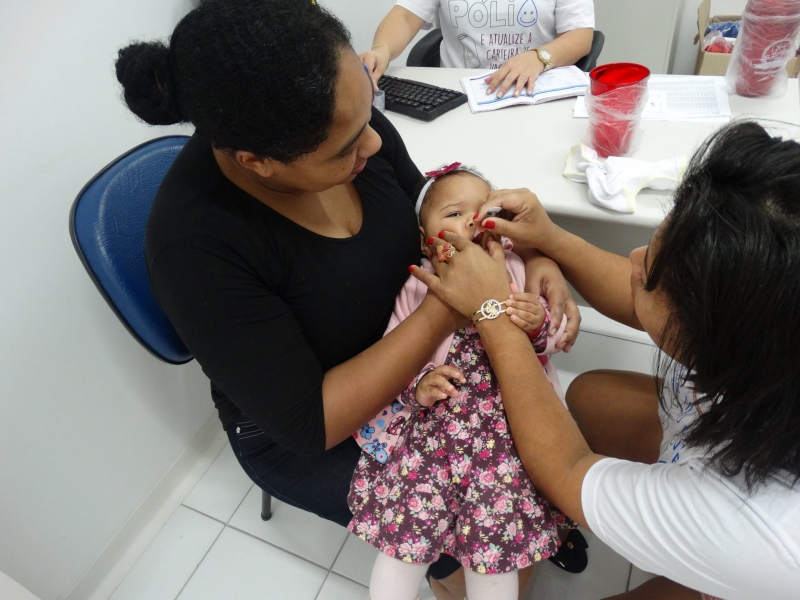 Campanha contra a pólio e sarampo acaba no dia 31