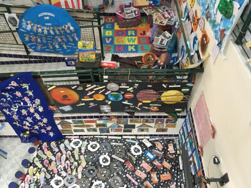 Mostra Educativa na creche Almirante Lucas Boiteux