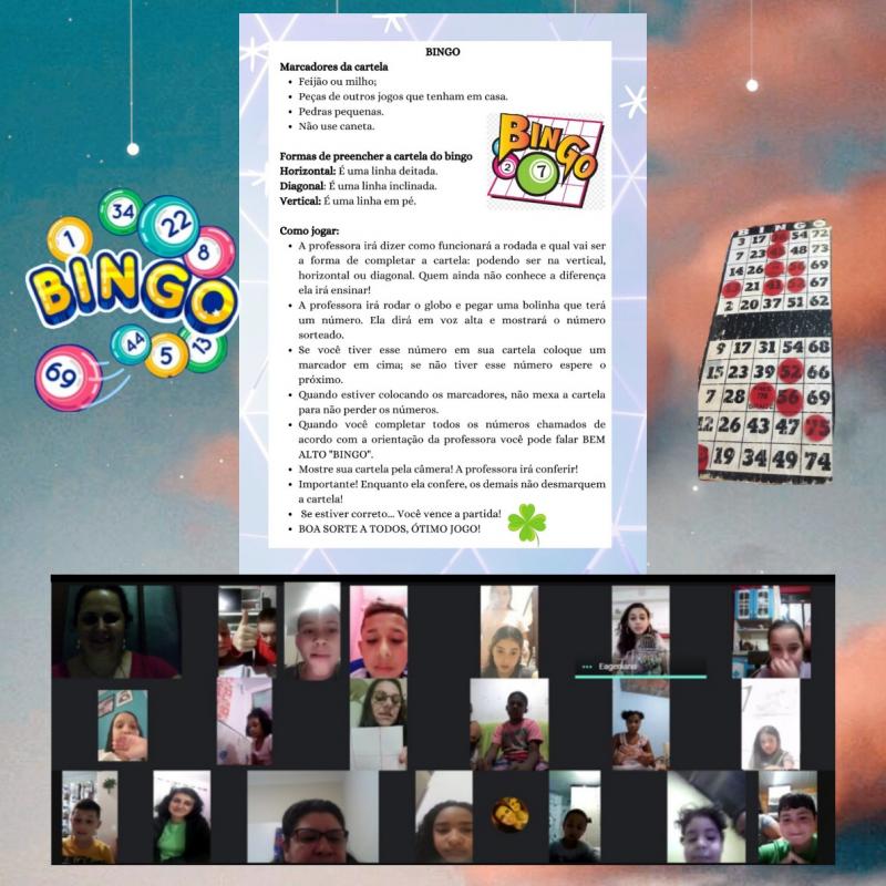Crianças atendidas no Centro de Convivência fazem atividades lúdicas online