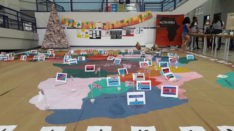 É dada a largada para “Mostra África” em unidade educacional da Capital