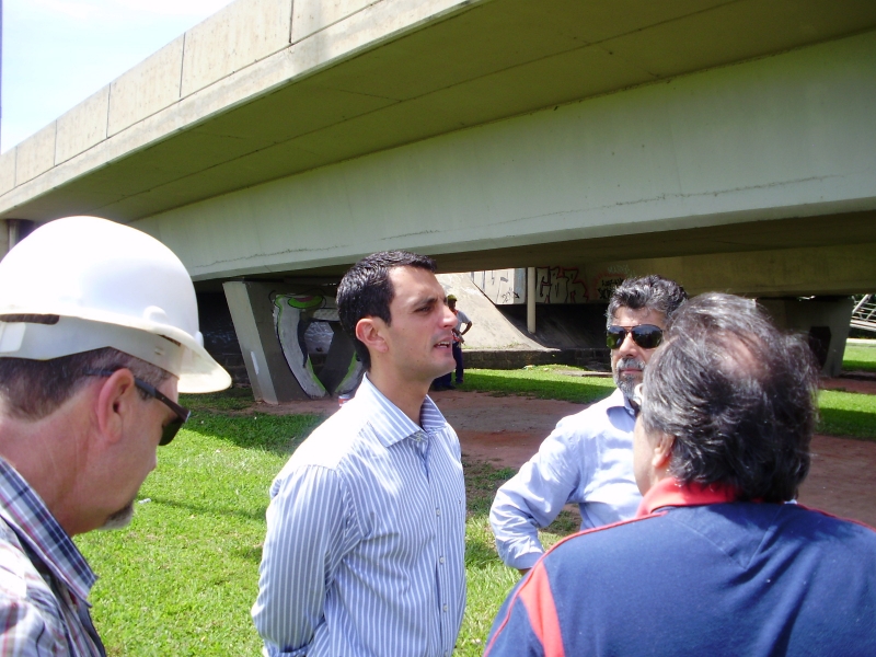 Pintura dos elevados é autorizada pela Secretaria de Obras