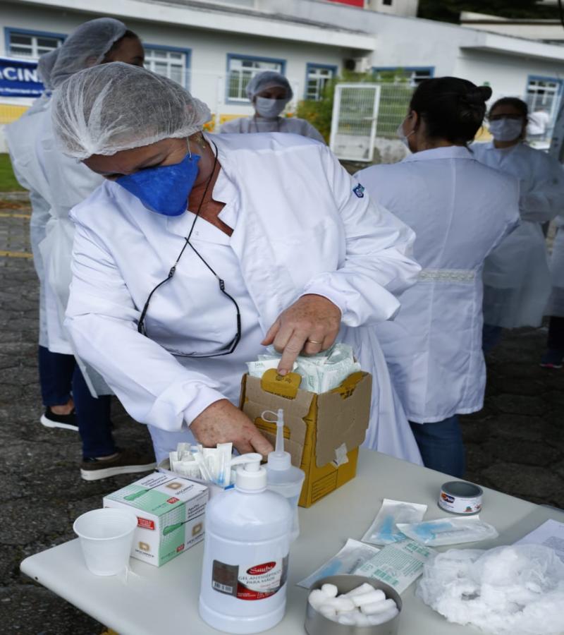 Mais de 540 profissionais de Saúde foram contratados na pandemia 