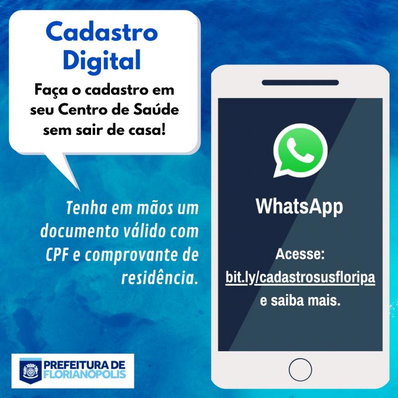 Prefeitura cria plataforma online para atualização de cadastro em Centros de Saúde