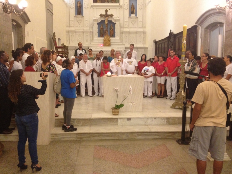 Semana das Religiões de Matrizes Africanas - Missa em homenagem a São Jorge - Ogum
