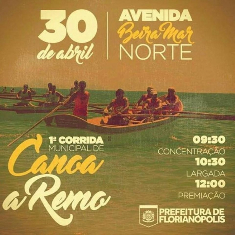 Corrida de canoa a remo abre a safra da tainha