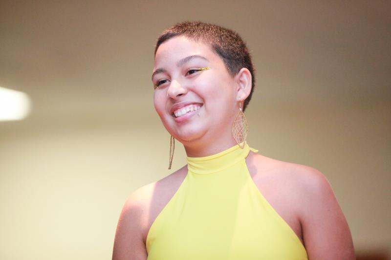 Menina de 14 anos, estudante da RME de Florianópolis, é destaque das batalhas de rap da Capital