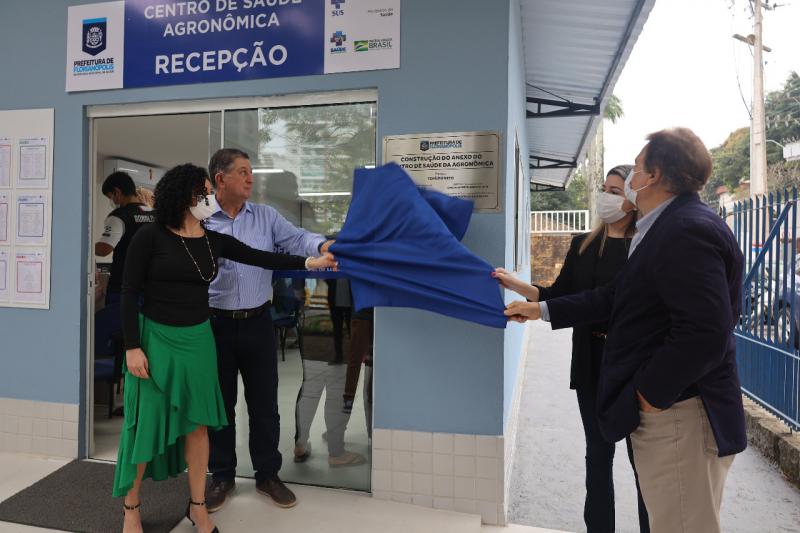 PMF entrega ampliação de Centro de Saúde da Agronômica