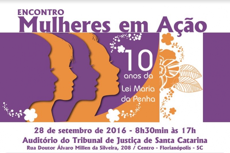 Mulheres em Ação e a Lei Maria da Penha: participe 