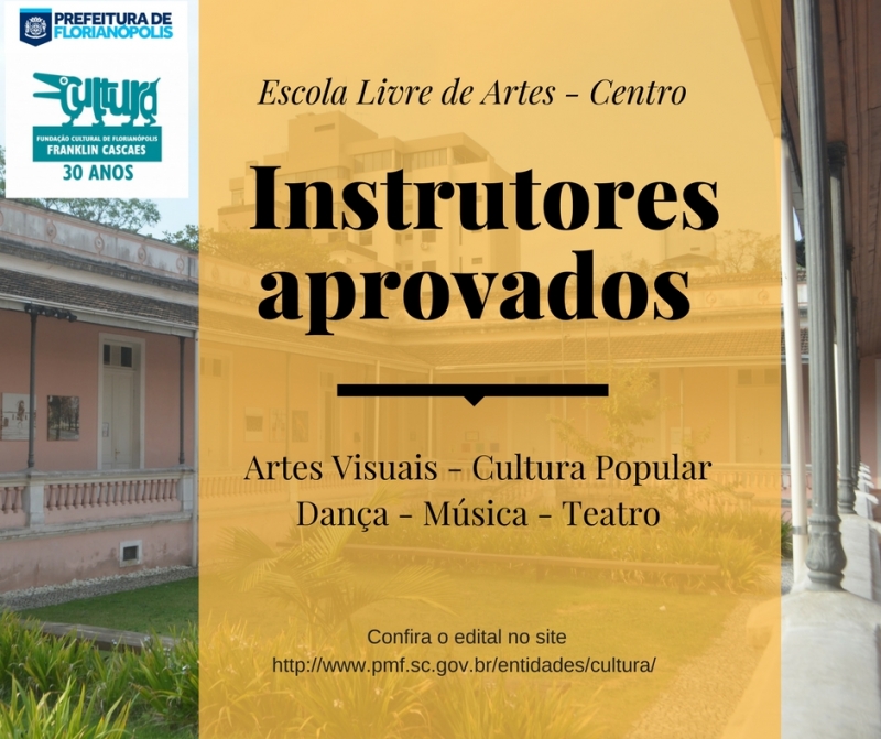 Resultado final do processo seletivo de instrutores para ELA