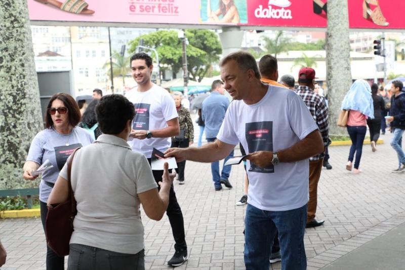 Prefeitura faz campanha contra assédio no transporte coletivo