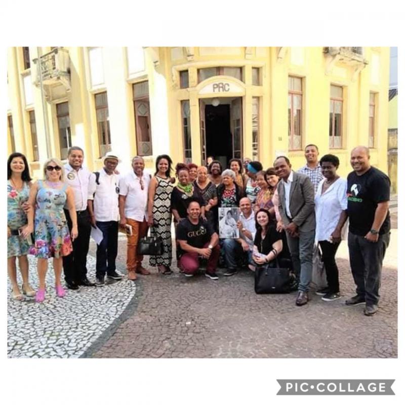 INAUGURAÇÃO DO ESPAÇO AFRO LITERÁRIO VALDEONIRA DA SILVA DOS ANJOS