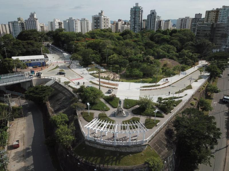Sistema viário do entorno da Ponte Hercílio Luz