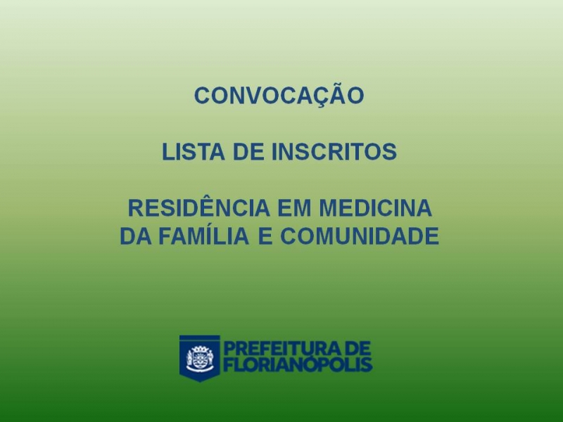 Saúde chama candidatos para prova de residência