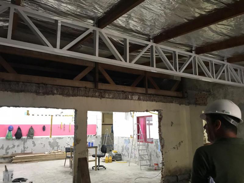 Obras do NEIM Vila Cachoeira recebem visita da SMTAC