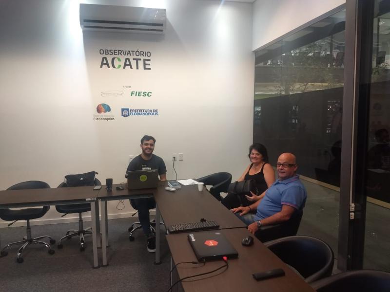 Controle Interno monitora parceria com Associação Catarinense de Empresas de Tecnologia