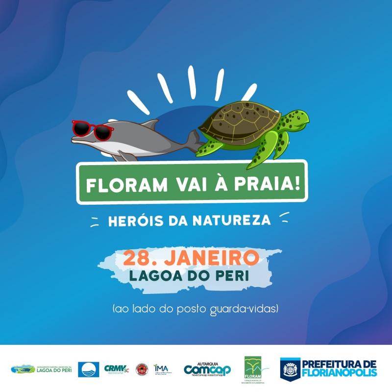 Lagoa do Peri recebe o Floram Vai à Praia nesta terça-feira (28)