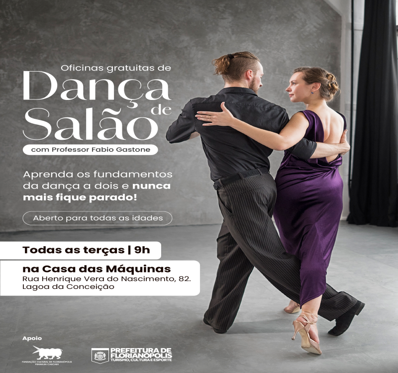 Oficina Dança de Salão | Casa das Máquinas