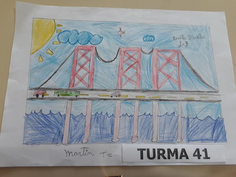 Escola organiza concurso de desenho no aniversário de Florianópolis