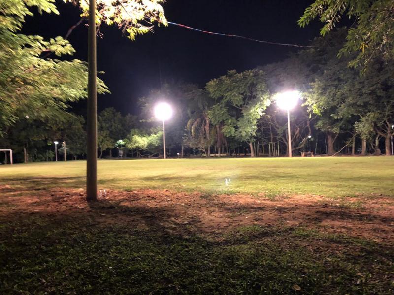 Parque da Luz ganha pela primeira vez iluminação em seu interior