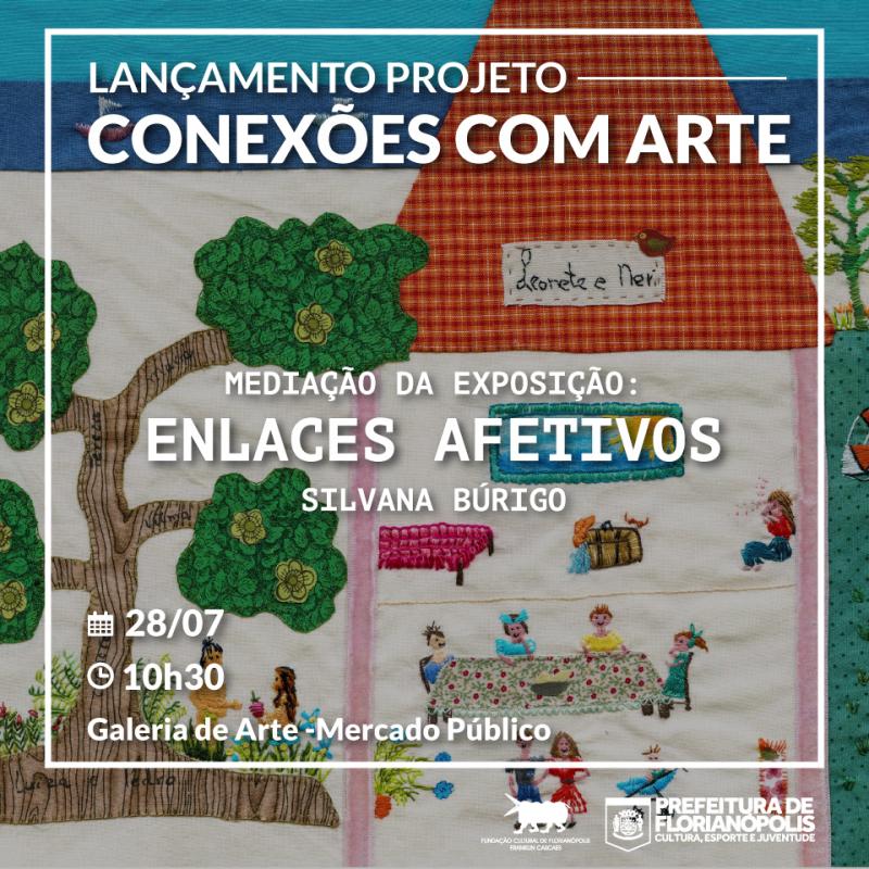 Projeto ‘Conexões com Arte´ é lançado em Florianópolis