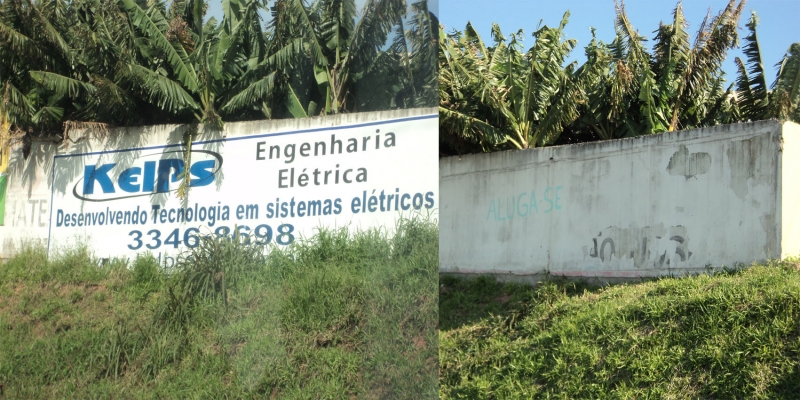 Continente continua retirada de placa irregular