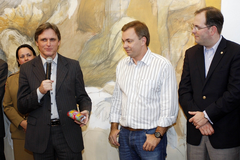 Cerimônia no Palácio Cruz e Sousa marcou o lançamento do Prefeitura Cidadã