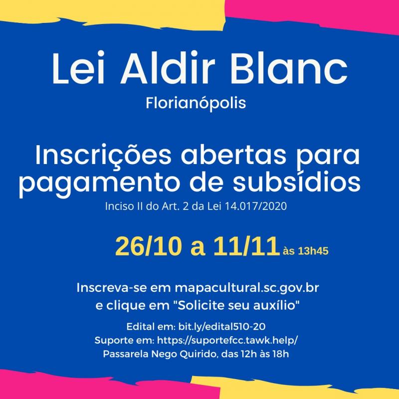 Lei Aldir Blanc