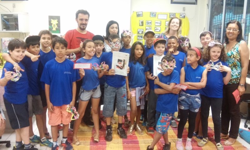 Clube da Leitura promove encontro entre alunos e escritor