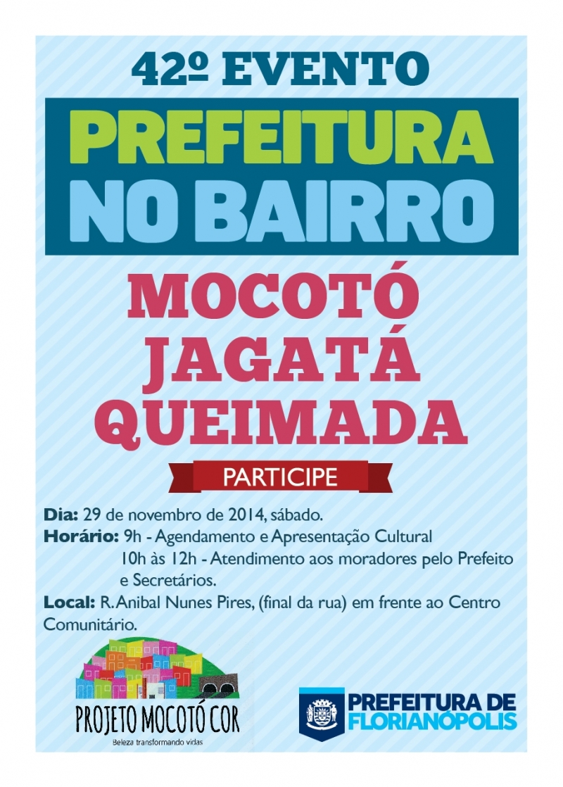 Prefeitura no Bairro volta ao Maciço no sábado