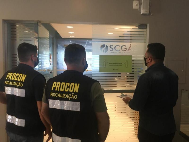 Procon notifica SCGÁS sobre aumento do preço do Gás Natural