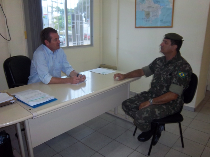 Exército oferece apoio à Secretaria do Continente