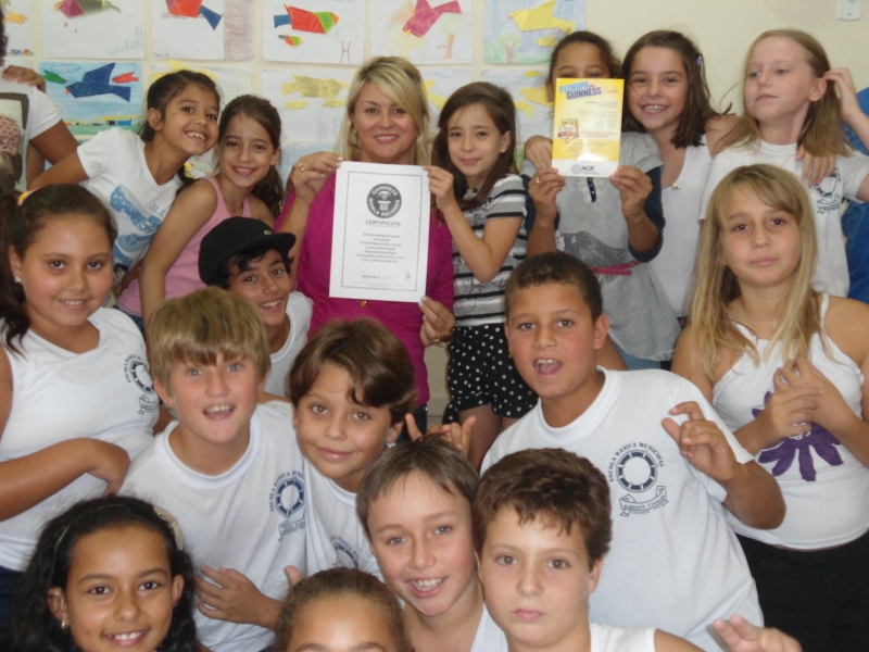 Escola Almirante Carvalhal é líder no projeto Reóleo