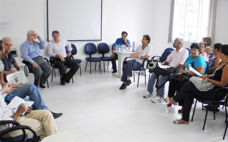 Lideres comunitários do Rio Tavares são recebidos pela oitava vez na SMS