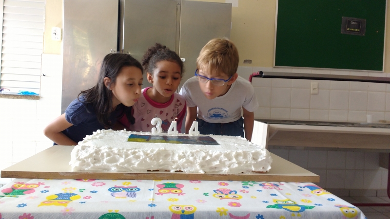 Mês de março foi de homenagens a Florianópolis em escola da rede