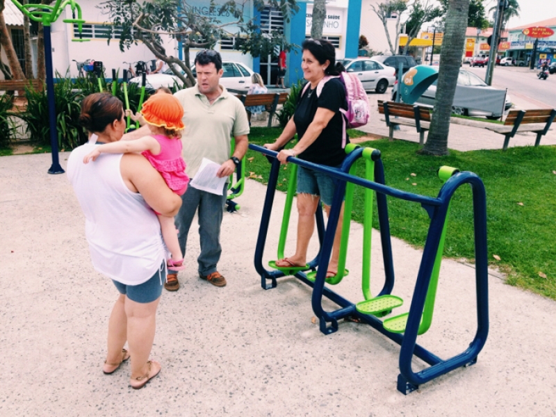 Em maio, cidade recebe cinco novas academias