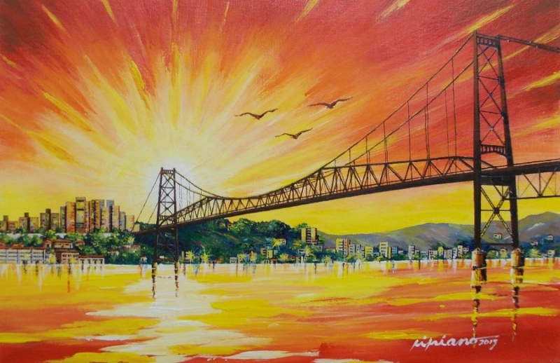 Floripa perde artista plástico Cipriano