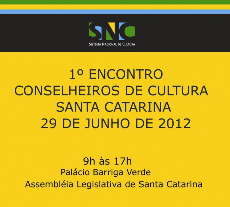 Encontro reúne conselheiros de cultura 