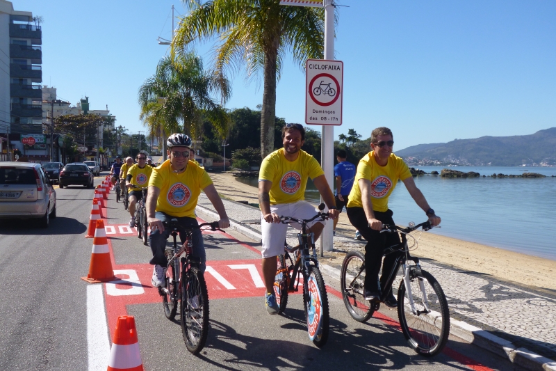 Moradores do Continente aprovam Ciclofaixa de Domingo que será permanente na região