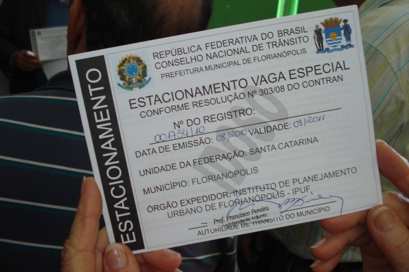 Zona Azul: vagas especiais exigem cadastramento