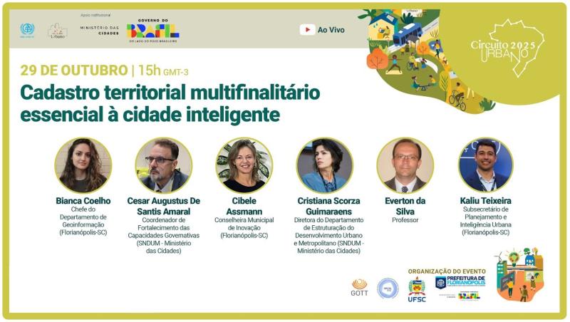 Prefeitura de Florianópolis participa de evento nacional sobre cidades sustentáveis