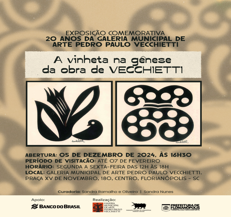 Exposição de 20 anos da Galeria de Arte Municipal Pedro Paulo Vecchietti 