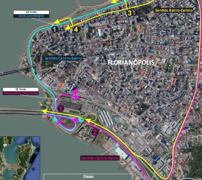 Trânsito na Beira-Mar terá alterações no dia 31