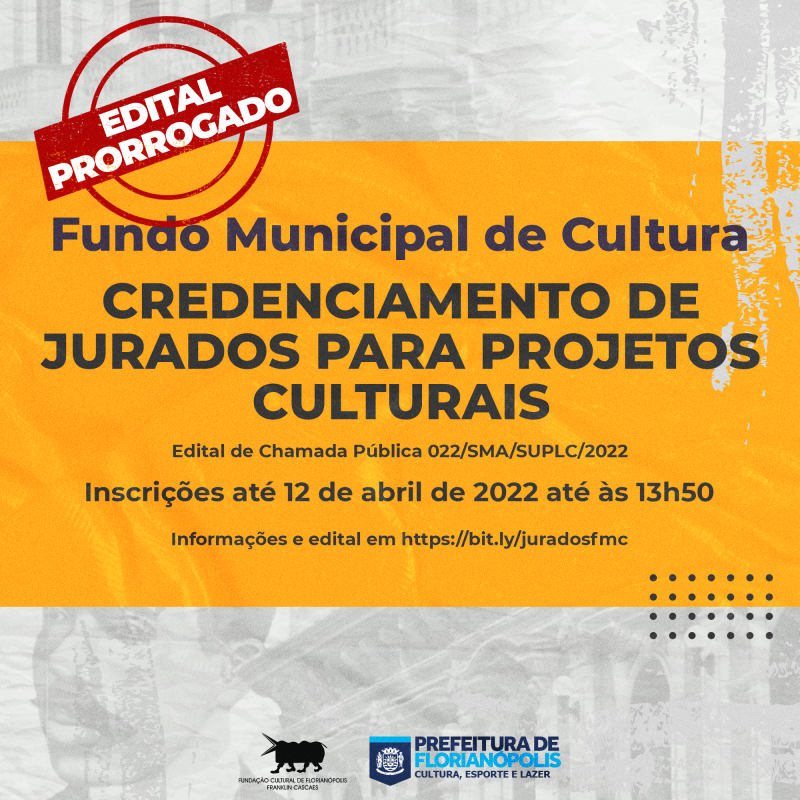 Edital de pareceristas é prorrogado para dia 12