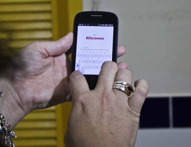 Segurança na escola com apenas um toque 