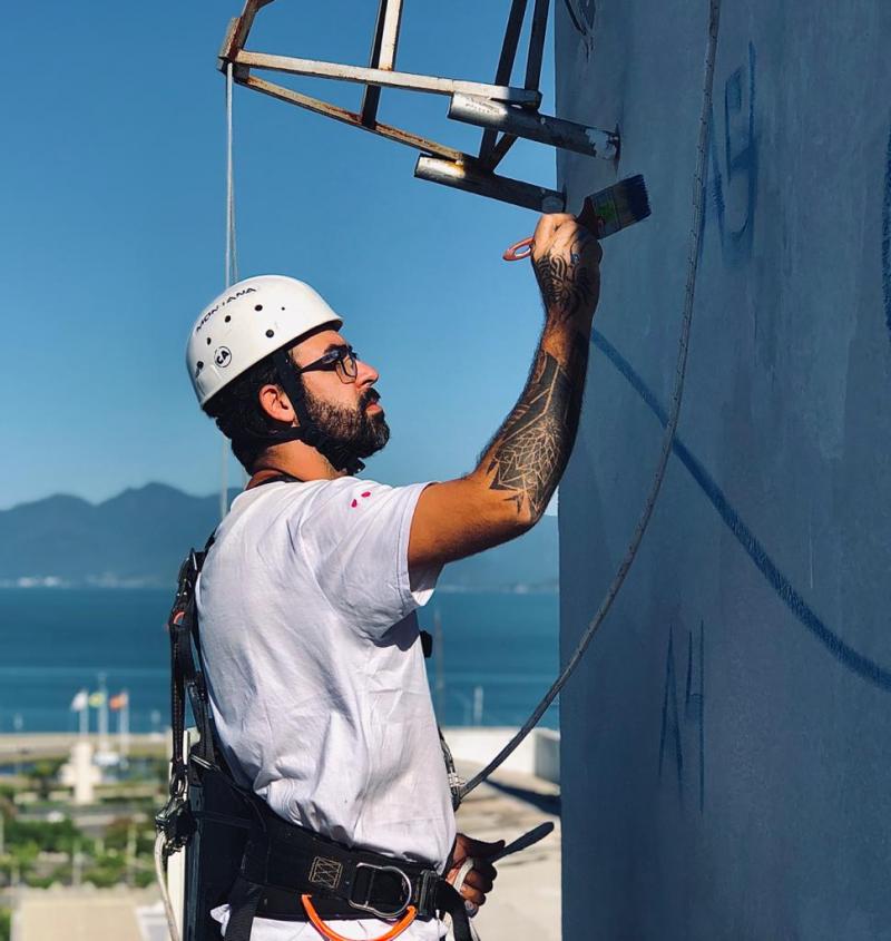 Street Art Tour: primeiro tour guiado pela cena de arte urbana de Floripa transmitido ao vivo