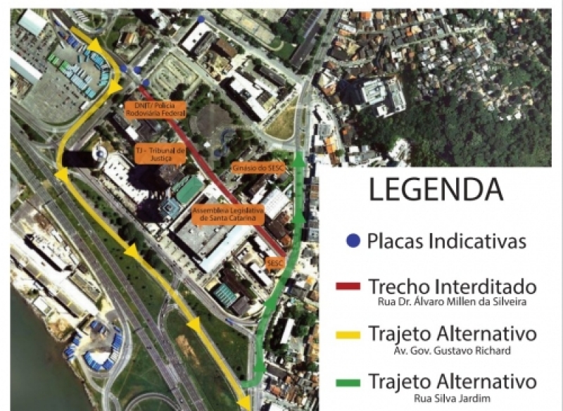 Rua Álvaro Millen tem trânsito liberado
