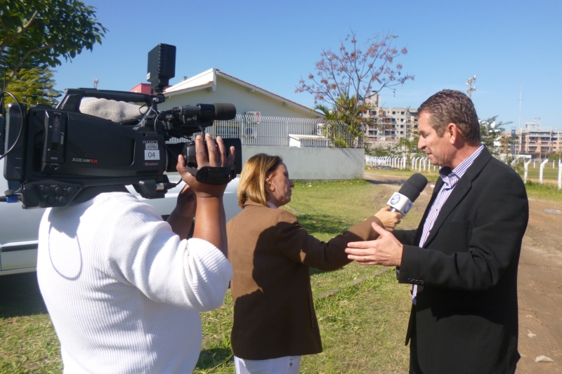 Projeto Continente Saudável é tema de reportagem da RICTV Record